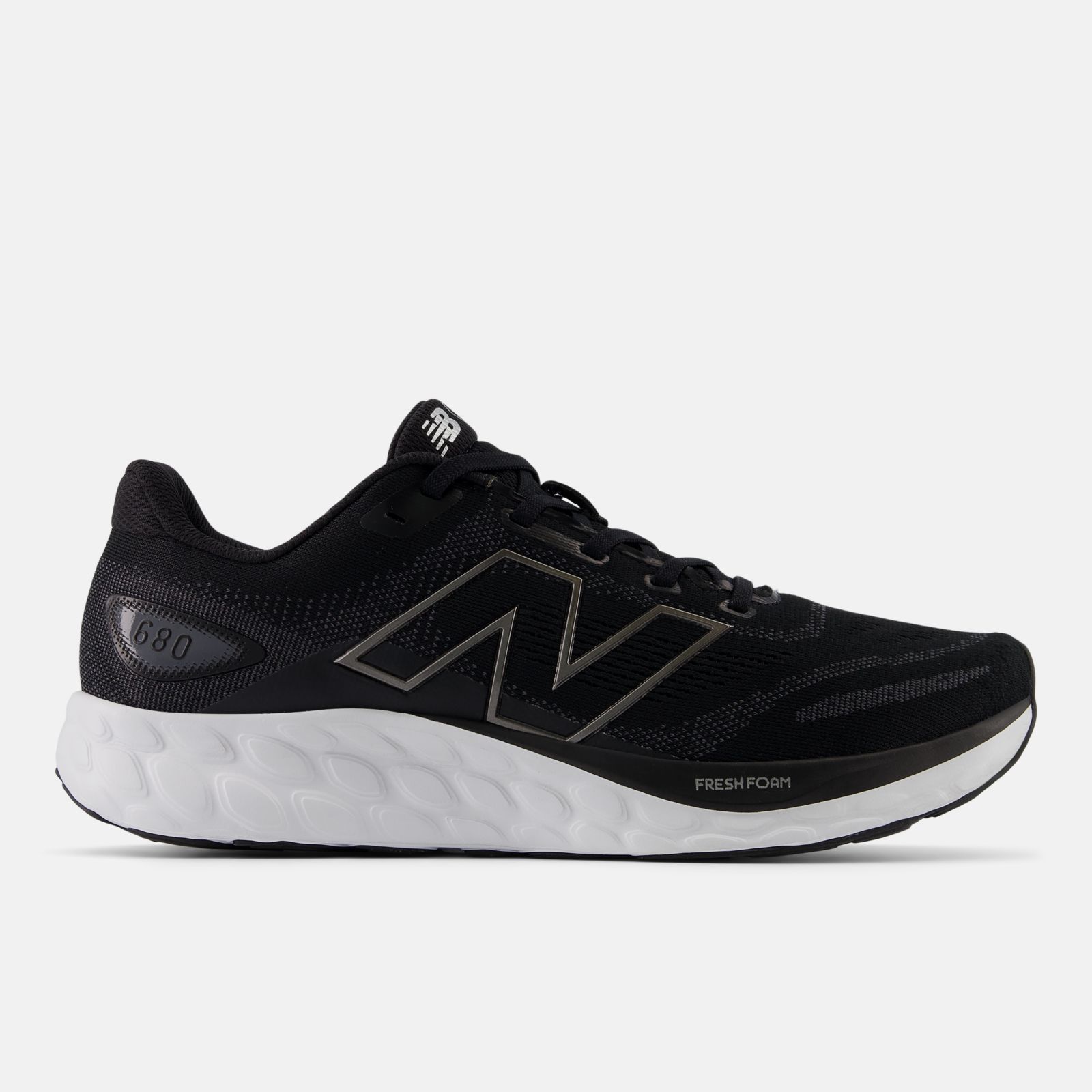 New Balance Fresh Foam 680 v8, Black, swatch