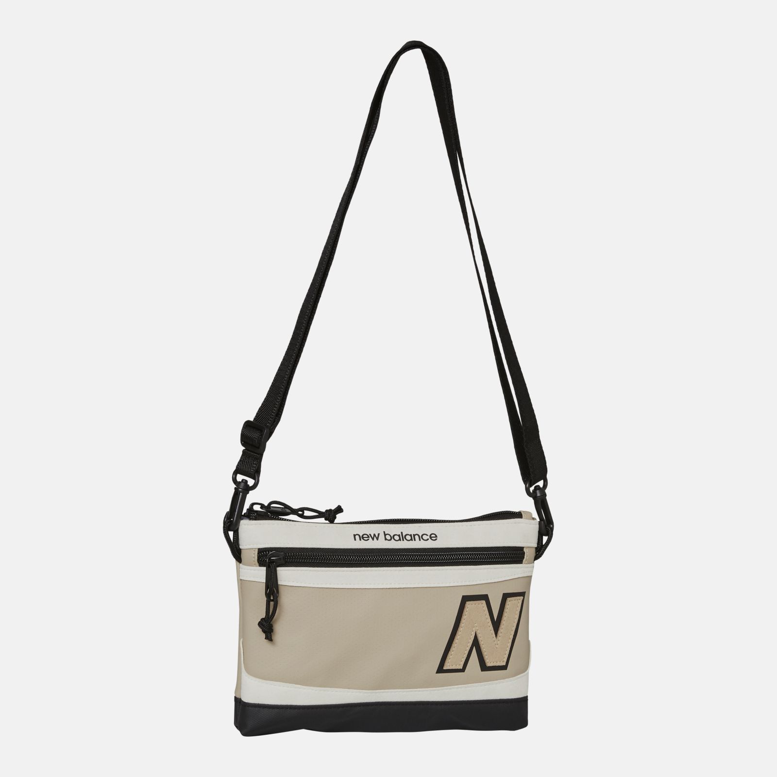 New Balance Legacy Shoulder Bag LAB23106, Stoneware, swatch