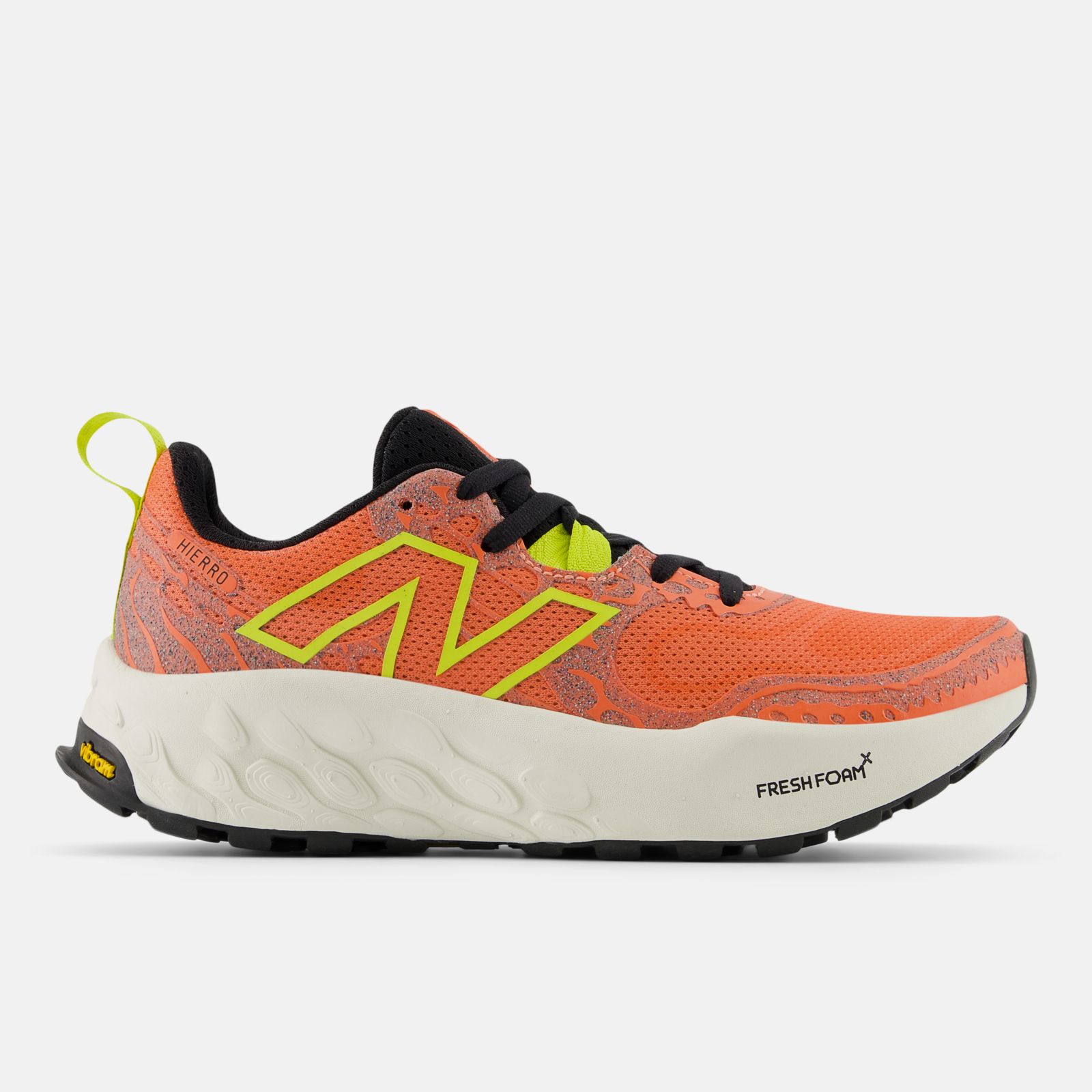 New Balance Fresh Foam X Hierro v8, Gulf red/tea tree, swatch