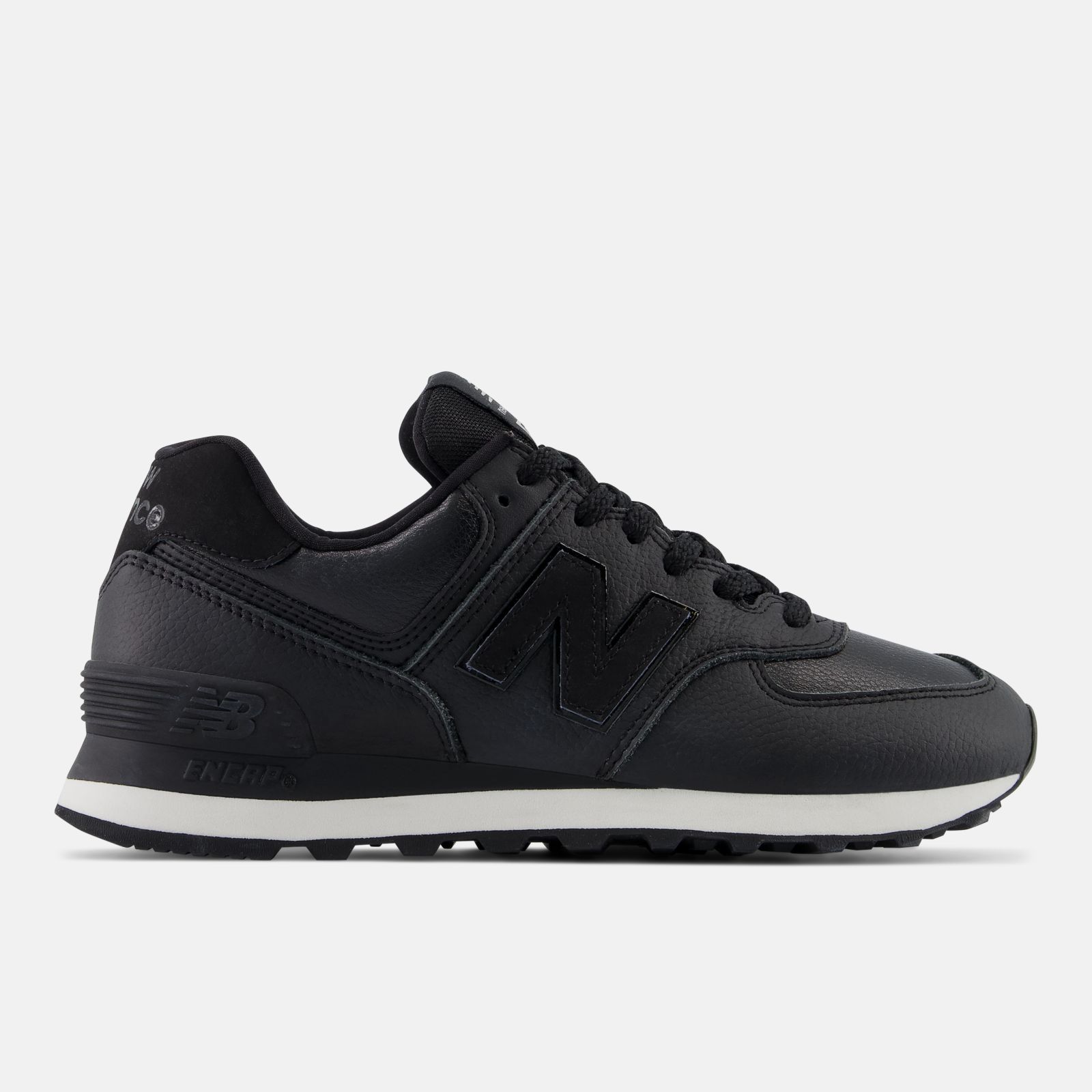 New Balance 574, Black, swatch