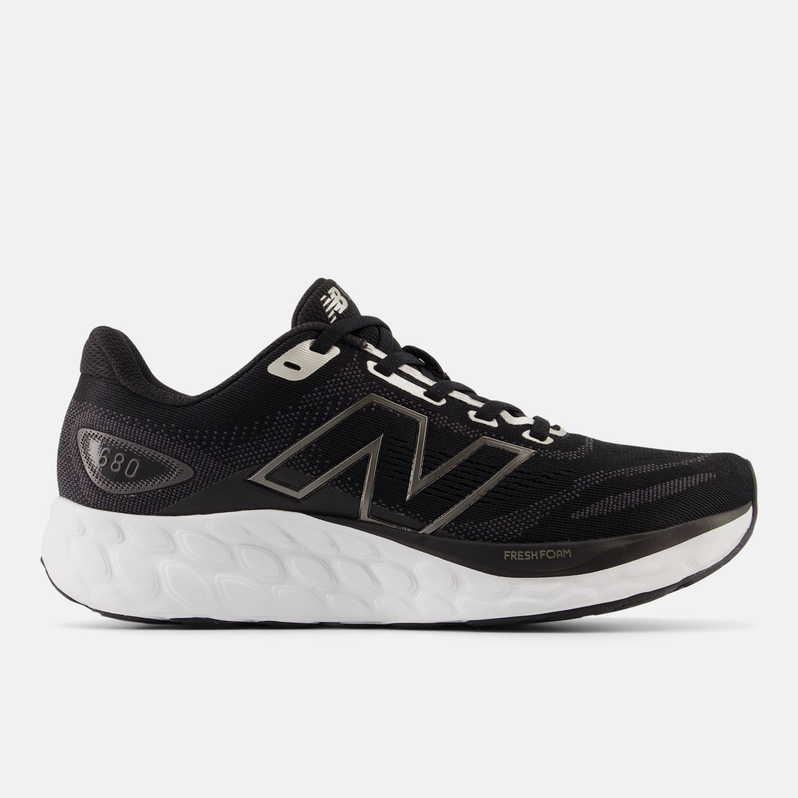 New Balance Fresh Foam 680v8, Black, swatch