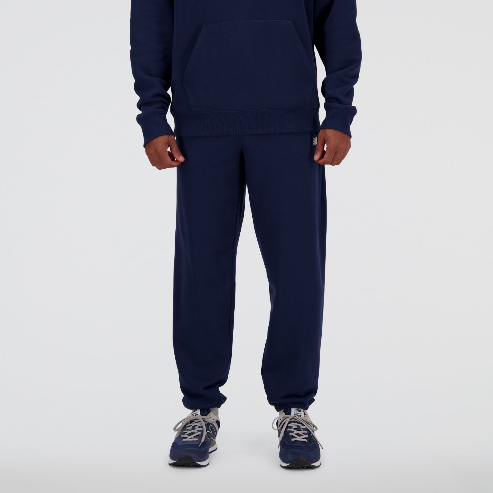 New Balance Sport Essentials French Terry Jogger MPA41519, Navy, swatch