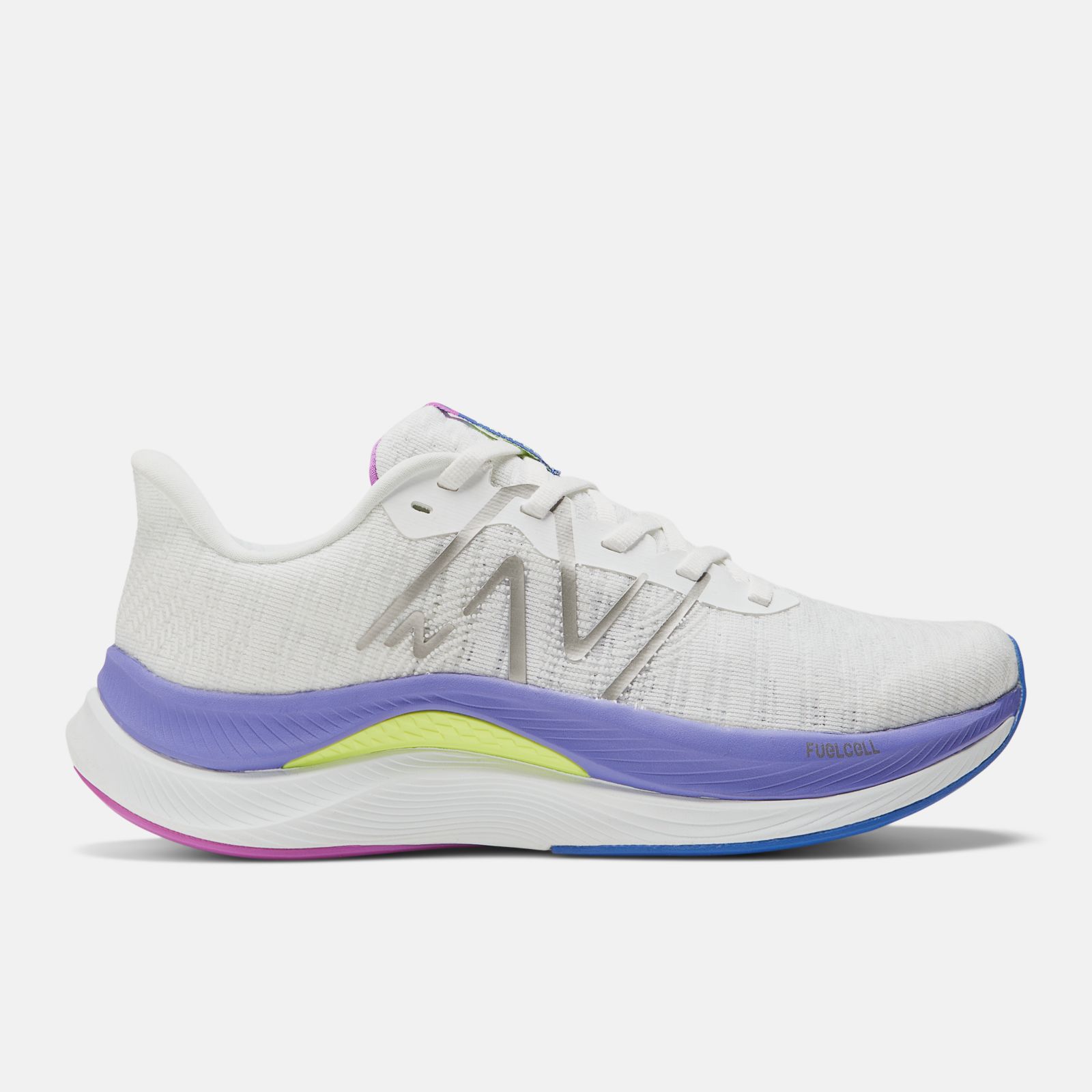 New Balance FuelCell Propel v4, White/Multi, swatch