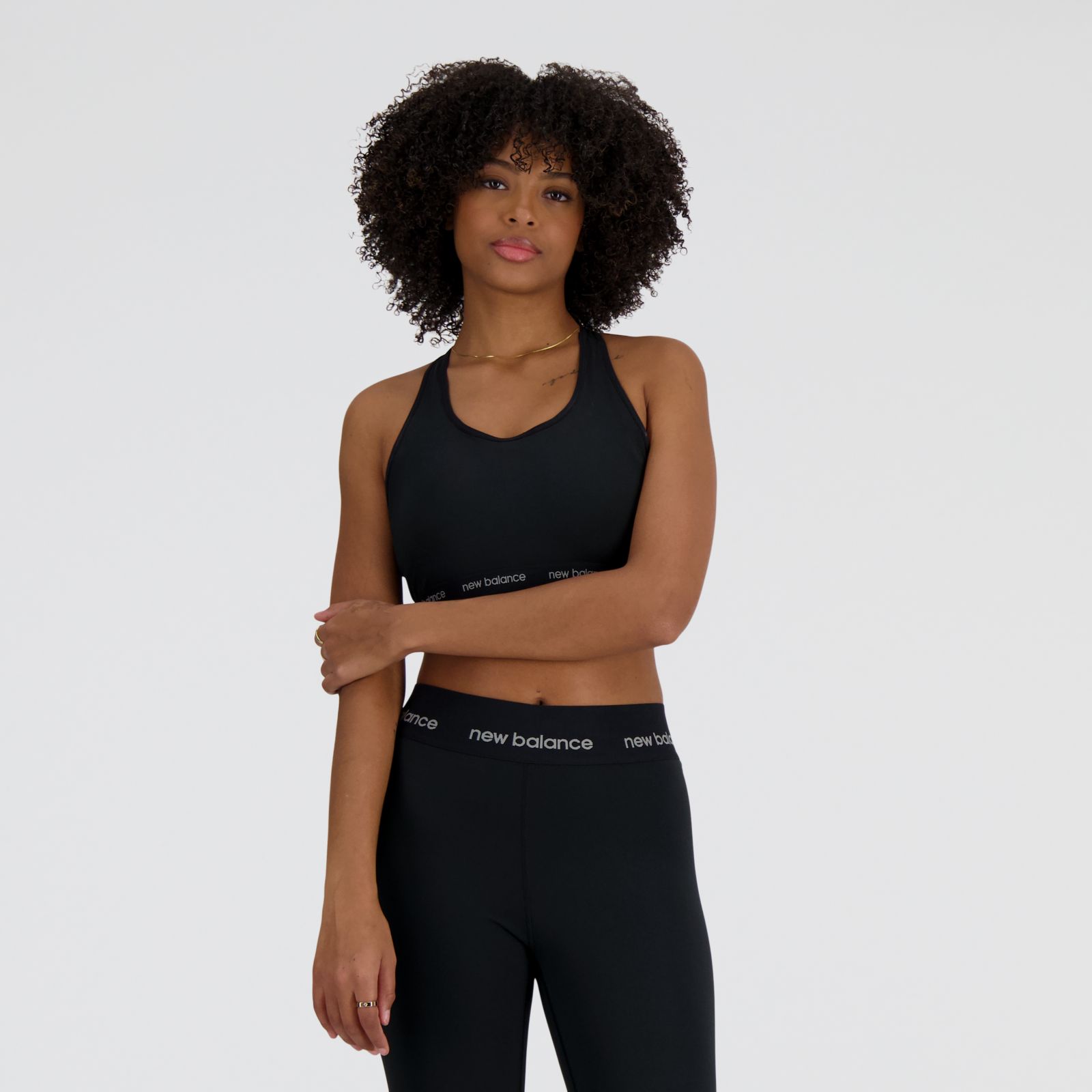 Crop top NB Sleek Medium Support Sports Bra WB41048