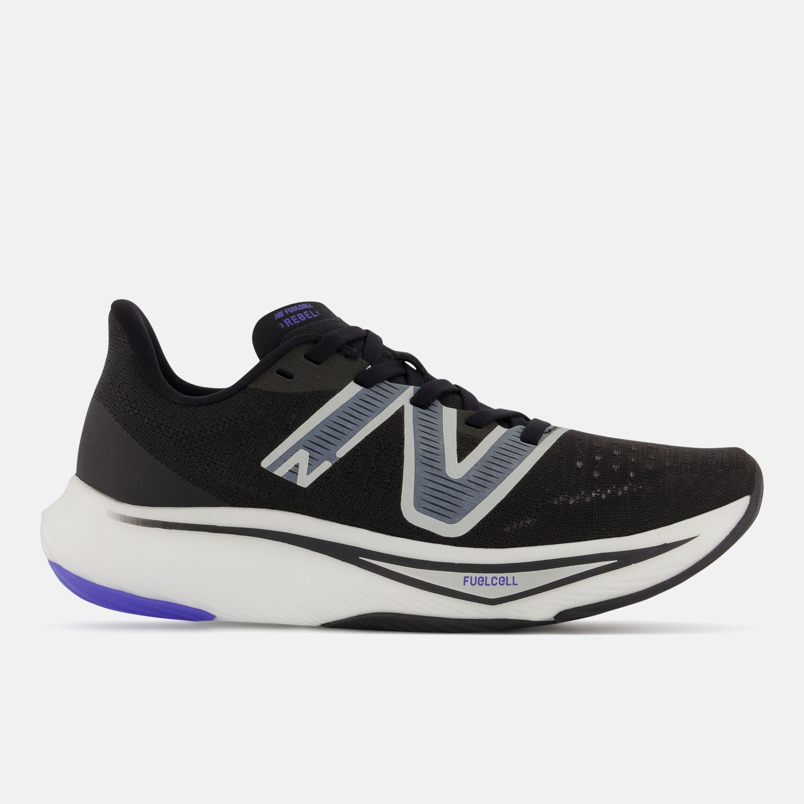 New Balance FuelCell Rebel v3, Black, swatch