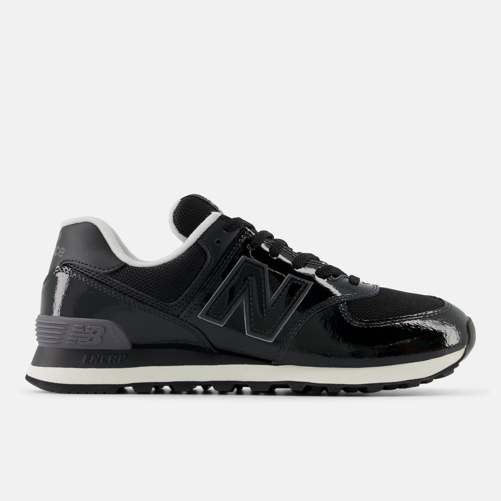 New Balance 574, Black, swatch