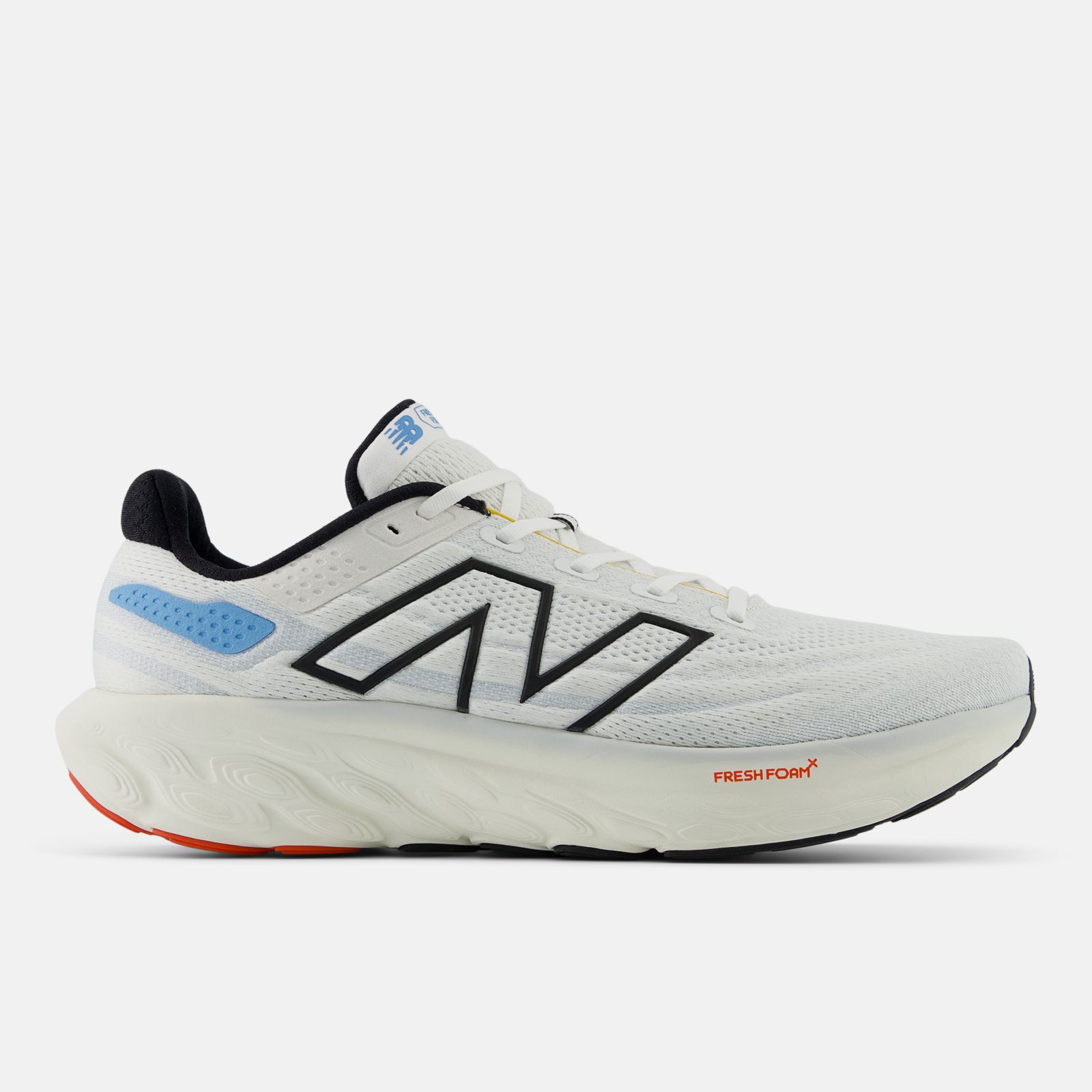 New Balance Fresh Foam X 1080 v13, White Black, swatch